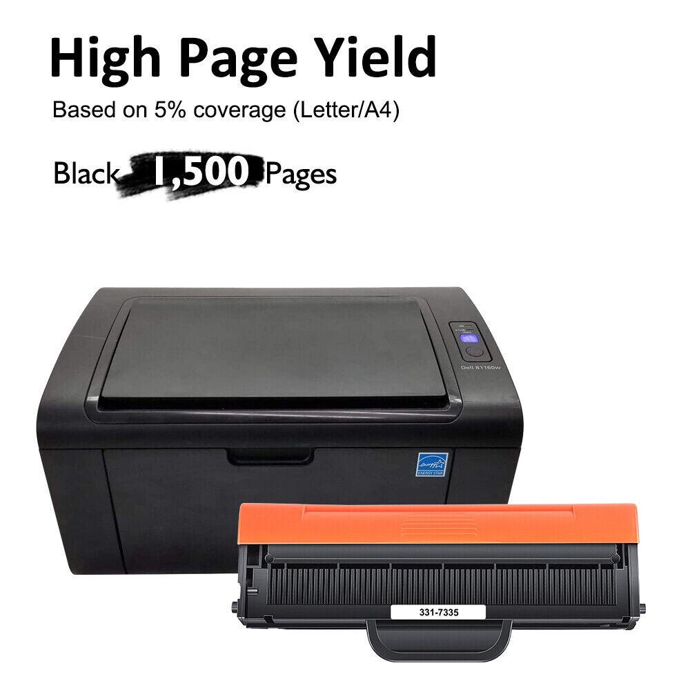 B1160 Toner Cartridge for Dell B1160 B1160w B1165nfw printer 331-7335, HF442 - Prinko