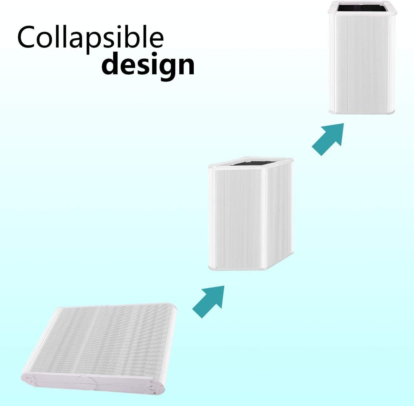 Compatible Particle and Activated Carbon Replacement Filter for BLUEAIR Blue Pure 121 - Prinko