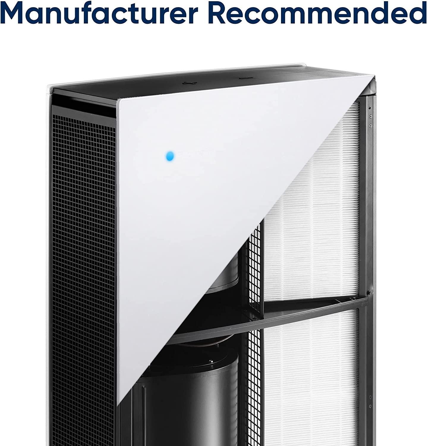 Compatible Particle & Carbon Folding Filter Replacement for BLUEAIR Pro M, L, XL - Prinko