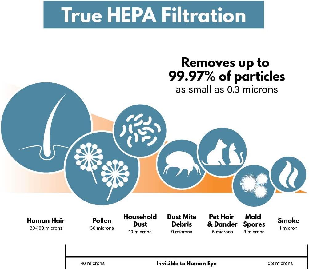 Compatible Particle Replacement Filter for BLUEAIR Classic 500/600 (3packs) - Prinko