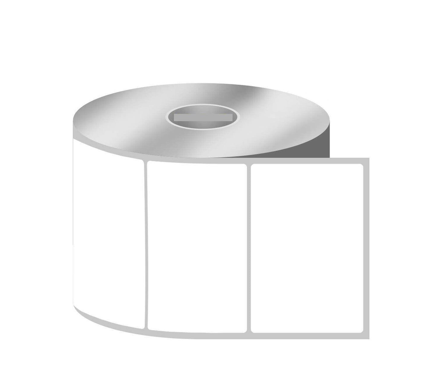 Direct Thermal Labels for UPC Barcodes, Address, Perforated & Compatible with Rollo, Zebra, & Other Desktop Label Printers - Prinko