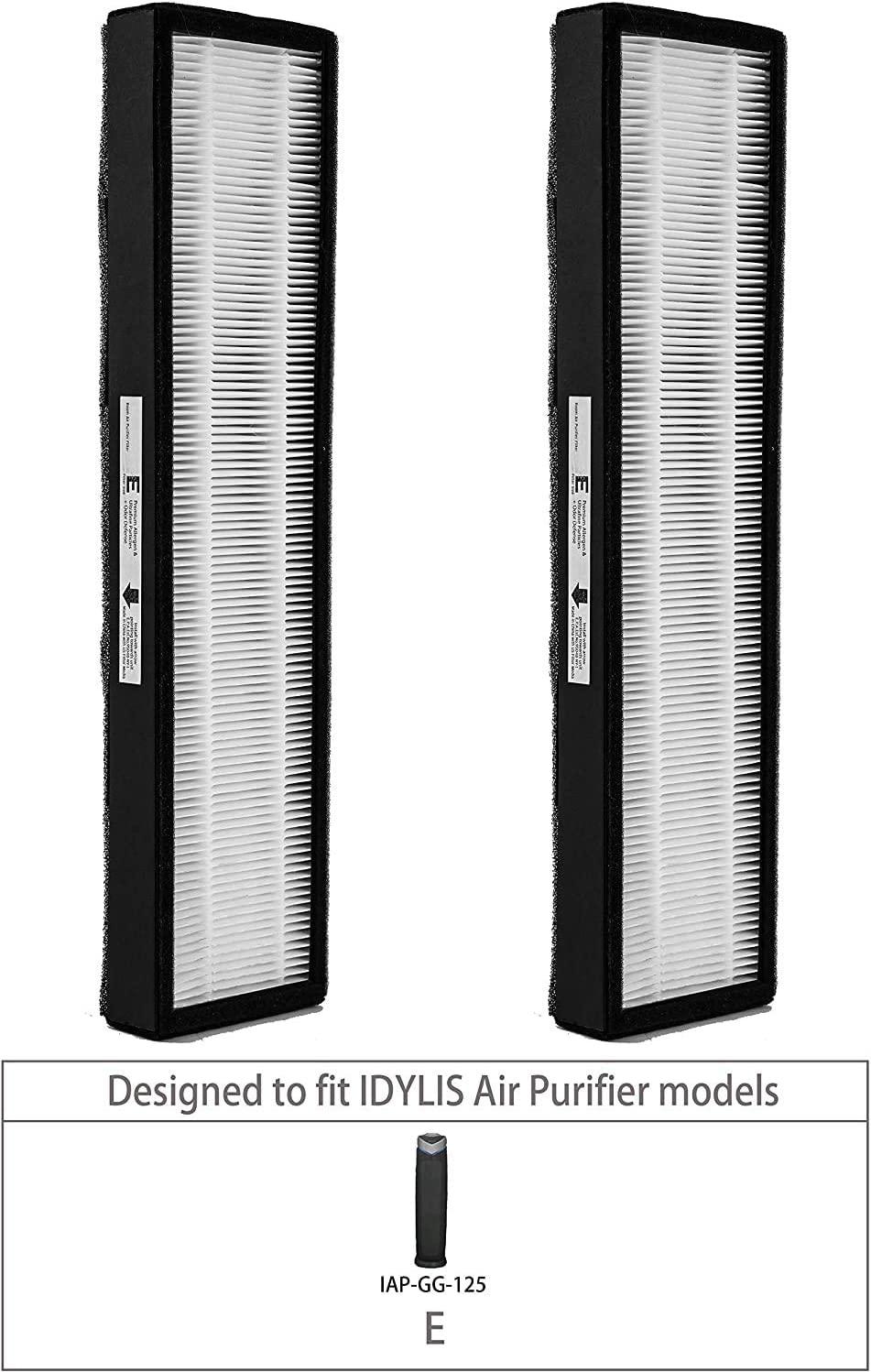 Filtrete E Compatible Premium Allergen and Ultrafine Particles True HEPA Air Purifier Filter 2-Pack - Prinko