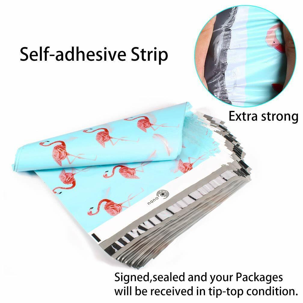 Flamingos Design Poly Mailers Shipping Envelope Mailer 10"x13" - Prinko