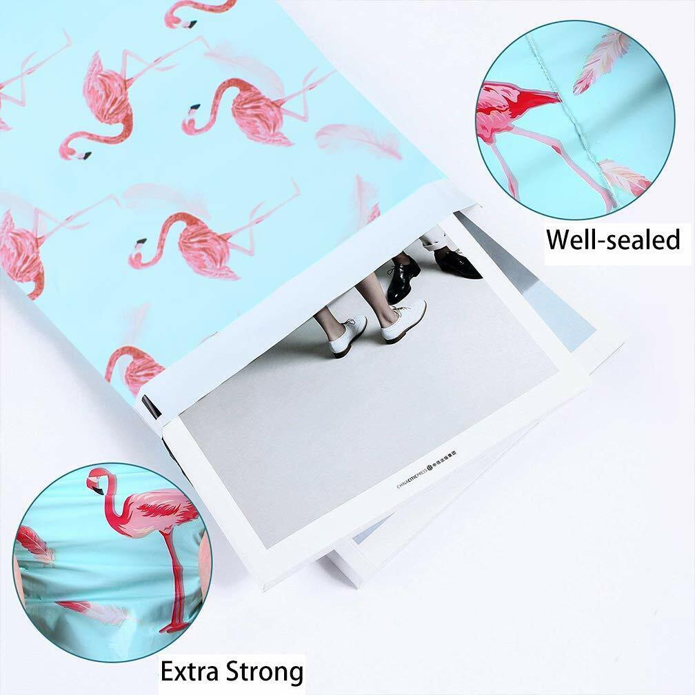 Flamingos Design Poly Mailers Shipping Envelope Mailer 10"x13" - Prinko