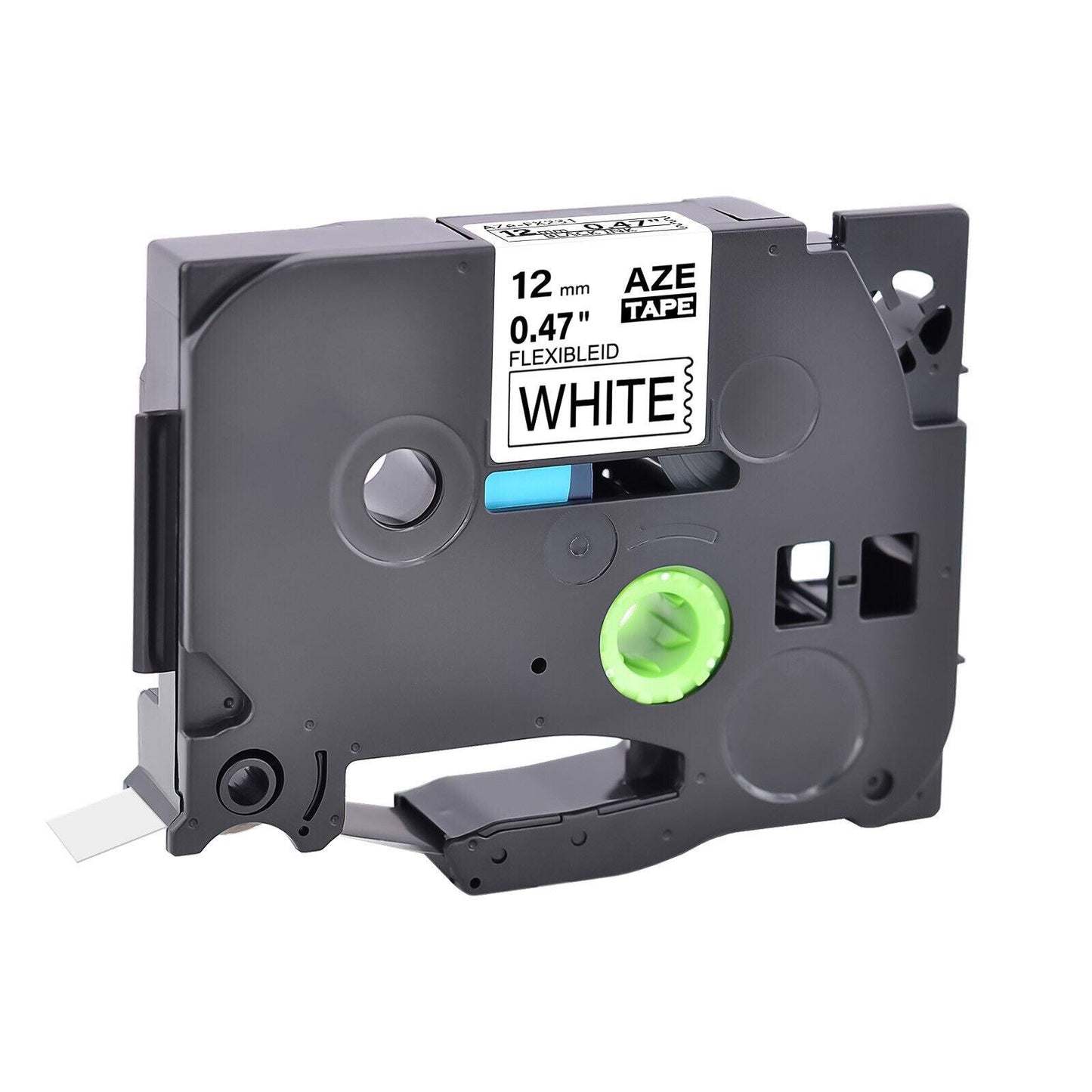 Flexible ID Tape Compatible Label Maker Tape for Brother P-touch TZe-FX 12mmx8mm 0.47"W - Prinko