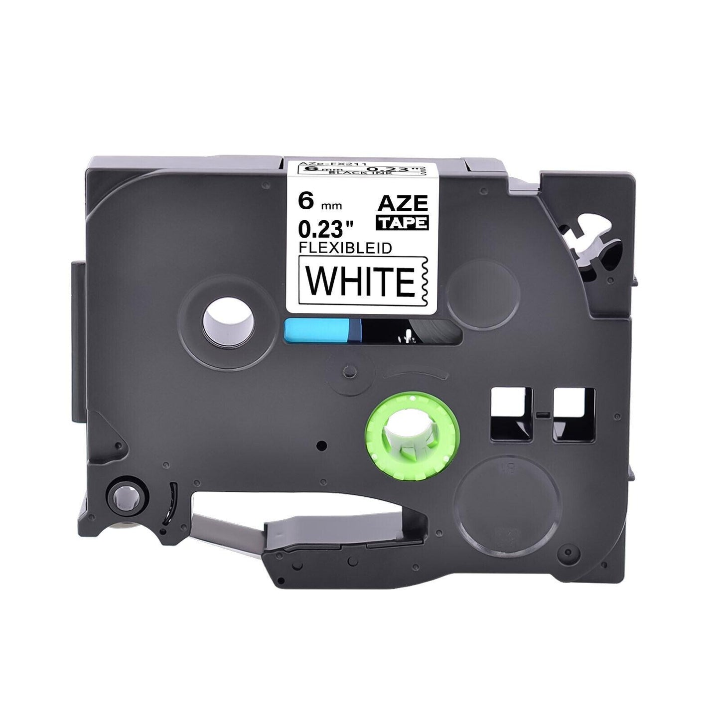 Flexible ID Tape Compatible Label Maker Tape for Brother P-touch TZe-FX 6mmx8mm 1/4 in x 26 13/64 ft - Prinko