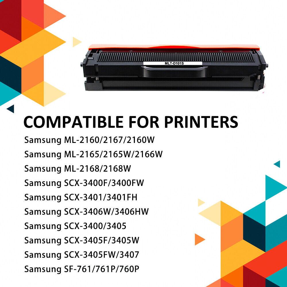 MLT-D101S Toner Compatible With Samsung ML-2165W SCX-3405W SF-760P - Prinko