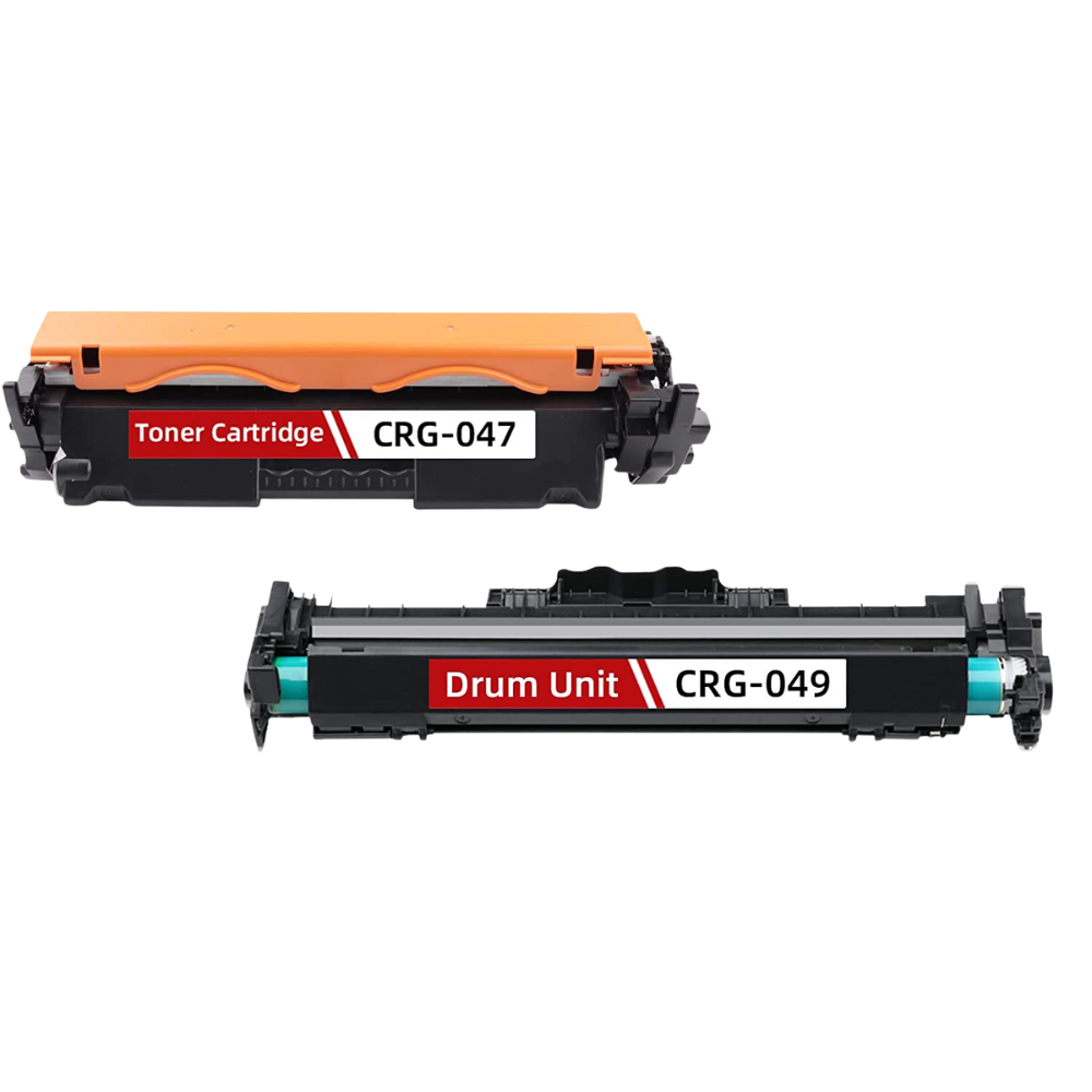 CRG047 Compatible Toner Cartridge / CRG049 Drum Replacement for Canon 047 ImageCLASS LBP113W MF110/LBP110 Series Printer