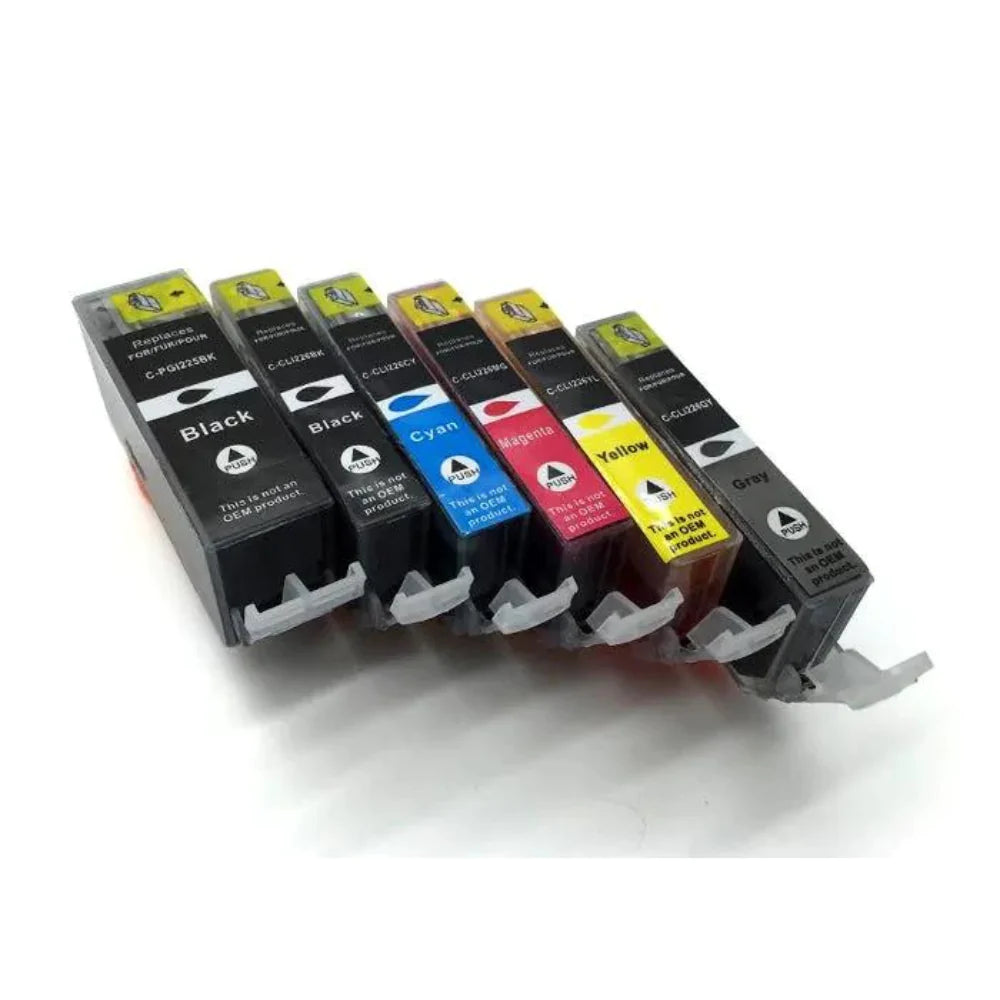 Compatible Canon PGI-250/CLI-251 Black/Cyan/Magenta/Yellow Ink Cartridges