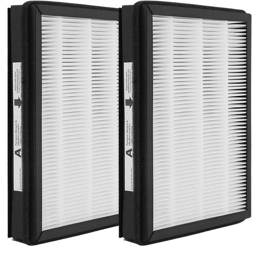 Replacement HEPA A Size Filter, Compatible with Filtrete A, 2 Pack - Prinko