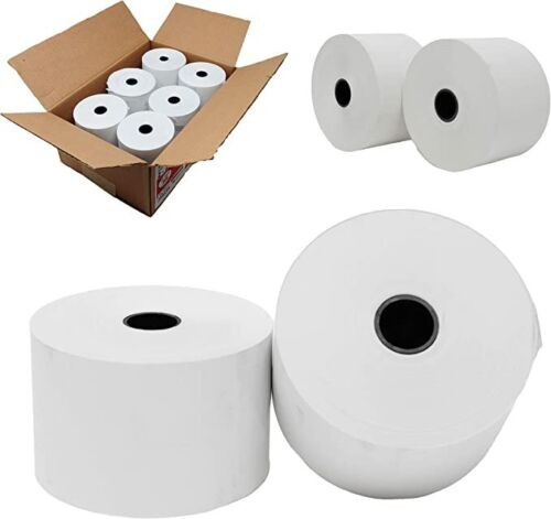 4-3/8" x 328' THERMAL PRINTER PAPER ROLLS