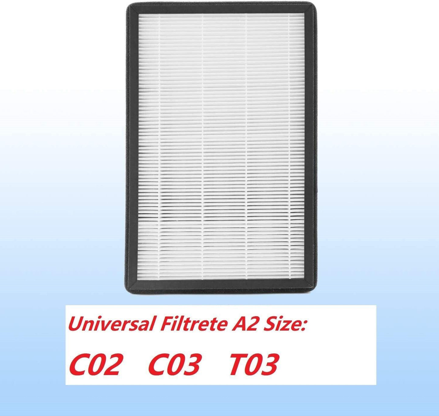 True HEPA Filter Compatible for 3M Filtrete A2 Air Purifier FAP-C02-A2 C03 T03 FAPF-A2-4 - Prinko