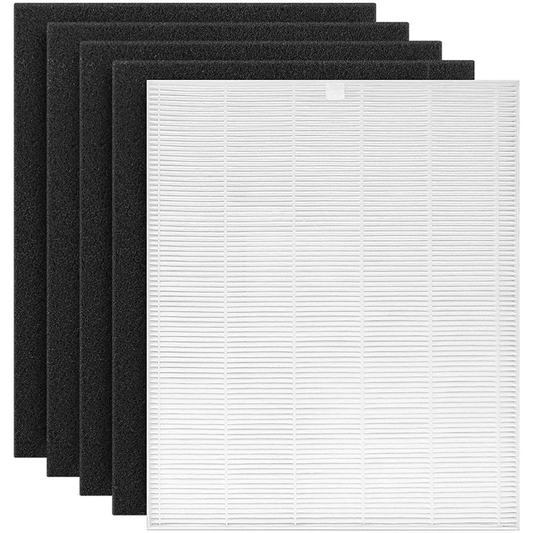 True HEPA Replacement Filter S Compatible for Winix C545, 1 True HEPA Filter + 4 Activated Carbon Filters - Prinko