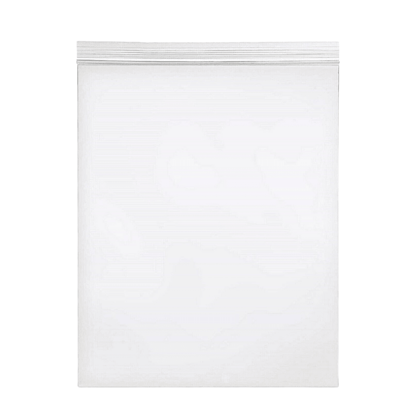 2 Mil enclosable resealable clear zip lock plastic poly bags - Prinko