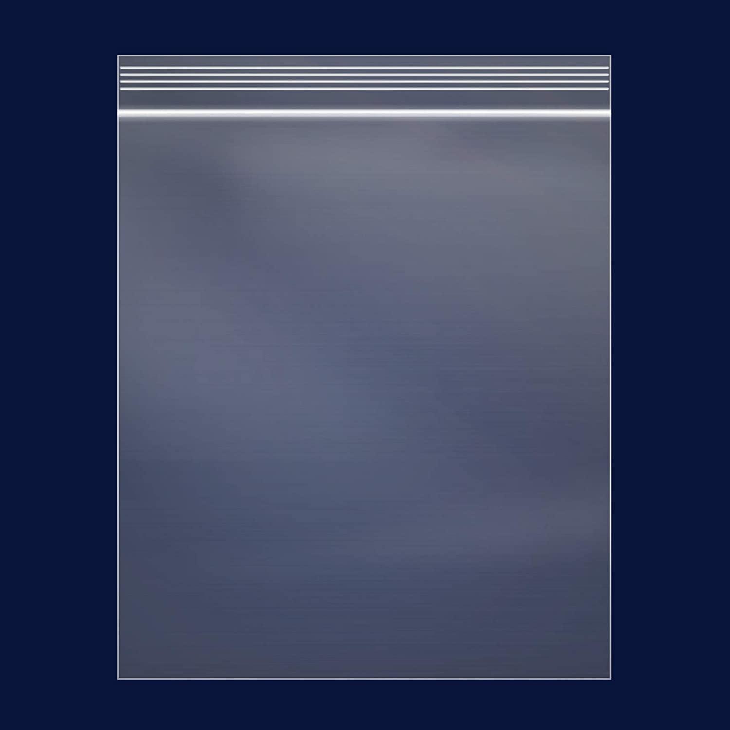 Zip Loc Poly 2 Mil enclosable resealable clear zip lock plastic poly bags - Prinko