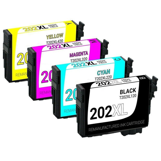 Epson T202XL Compatible Ink Cartridge, Inkjet - Black, Cyan, Magenta, Yellow