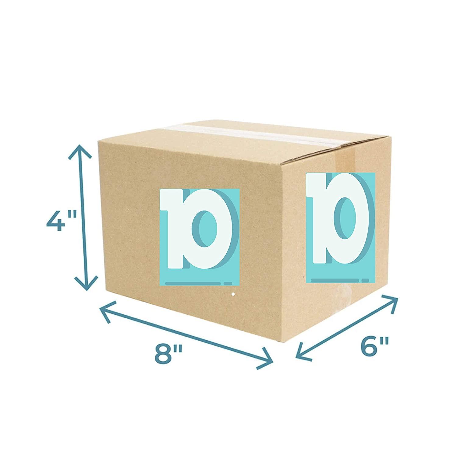 8X6X4 Cardboard Boxes Shipping Boxes Kraft Corrugated Small Mailer Box - Prinko