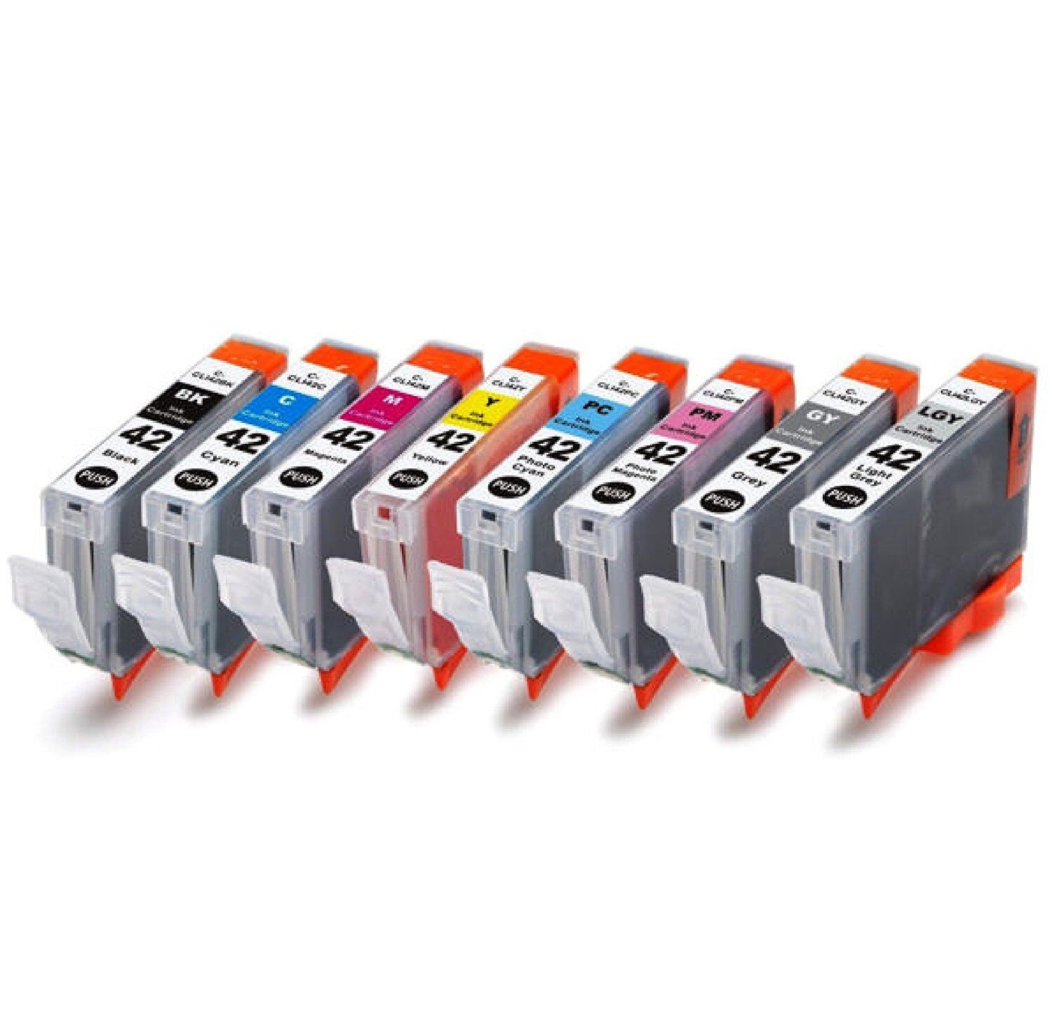 Canon CLI-42 Color Assortment Standard Yield Ink Cartridges - Prinko