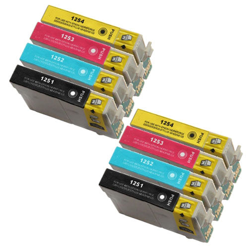 Epson 125 Compatible Ink Cartridge, Inkjet - Black, Cyan, Magenta, Yellow