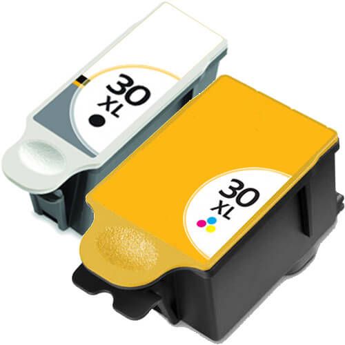 Compatible Ink Cartridge Replacements for Kodak 30B/30C Combo Ink Cartridge - Black/Color