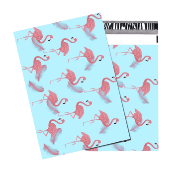 Flamingos Design Poly Mailers Shipping Envelope Mailer 10