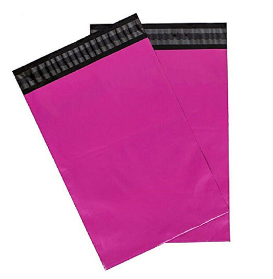 Hot Pink Design Poly Mailers Shipping Envelope Mailer 10"x13" - Prinko