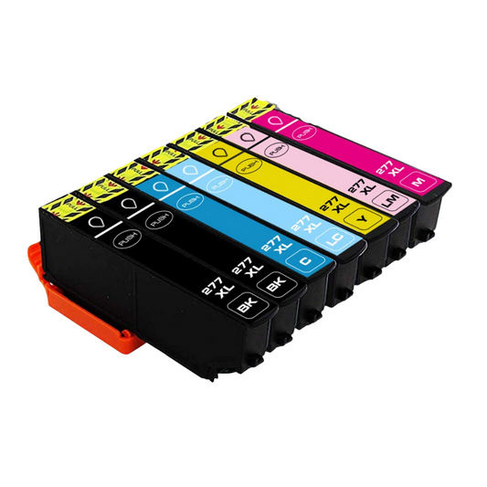 Epson 277XL Compatible Ink Cartridge, Inkjet - Black, Cyan, Magenta, Yellow
