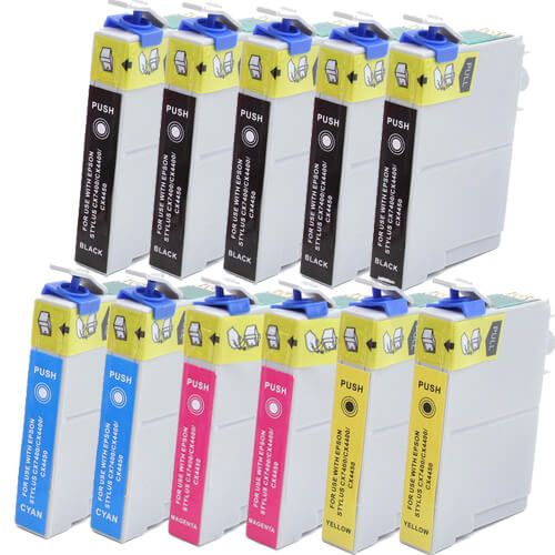 Epson T088 Remanufactured Ink Cartridge, Inkjet - Black, Cyan, Magenta, Yellow