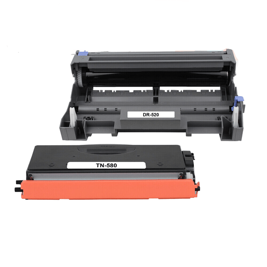 TN580 Toner DR520 Drum Compatible With Brother HL-5250DN 5240 MFC-8470DN 8670DN - Prinko