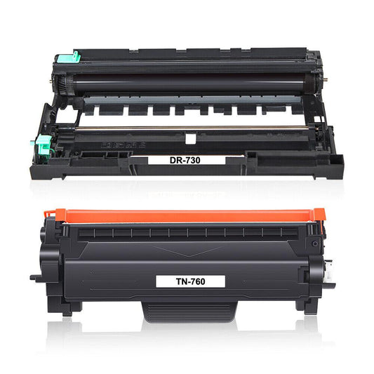 TN760 Toner DR730 Compatible With Brother MFC-L2710DW MFC-L2750DW DCP-L2550DW - Prinko